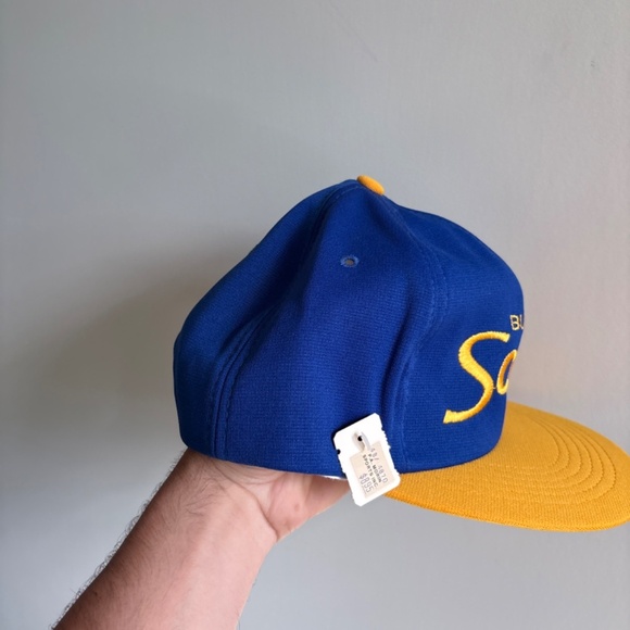 RARE BUFFALO SABRES NHL NWT snapback TED FLETCHER hockey hat - Picture 3 of 8